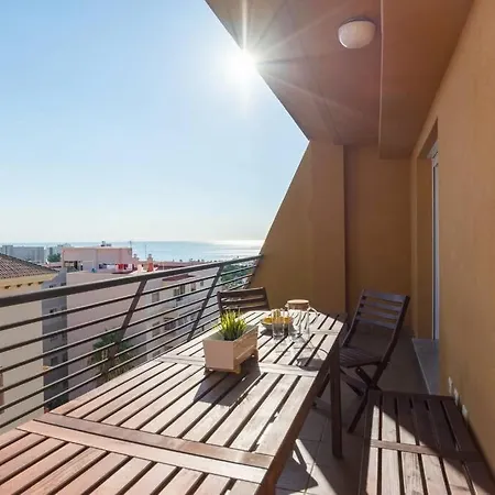 Sol - Increible Atico En Junto A Puerto Marina Con Piscina & Garaje Apartment